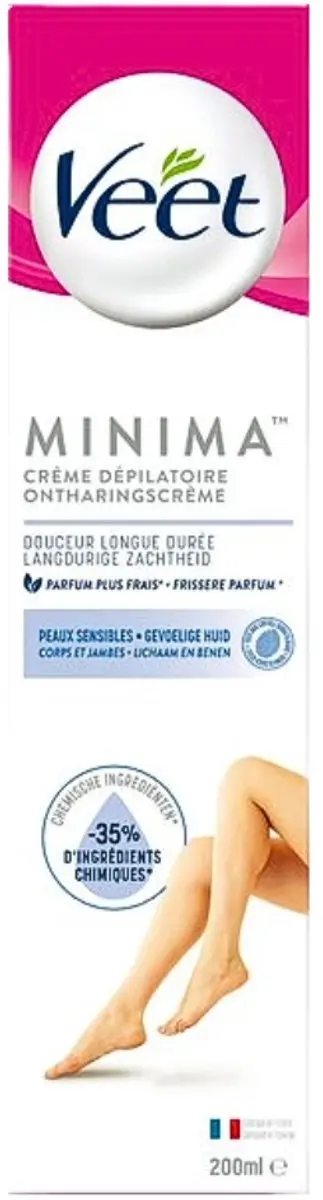 Veet Ontharingscrème Minima Gevoelige Huid 200ml