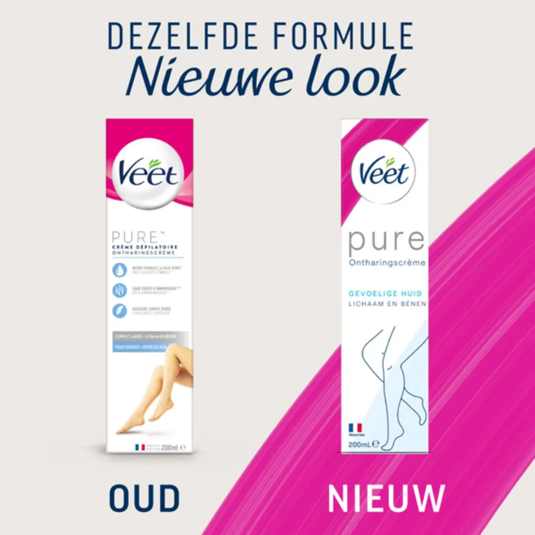 Veet Ontharingscrème Minima Gevoelige Huid 200ml