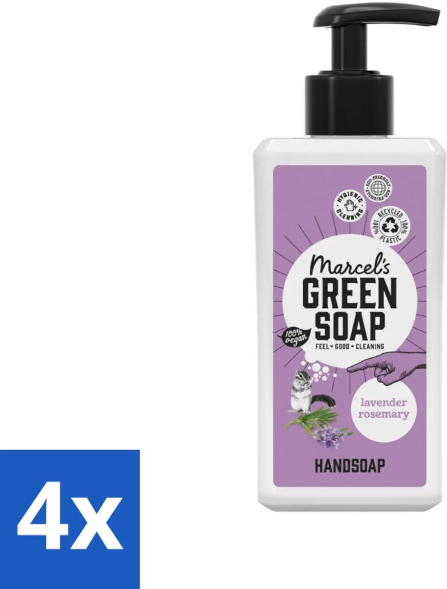 Marcel's Green Soap Handzeep Lavendel & Rozemarijn 500ml