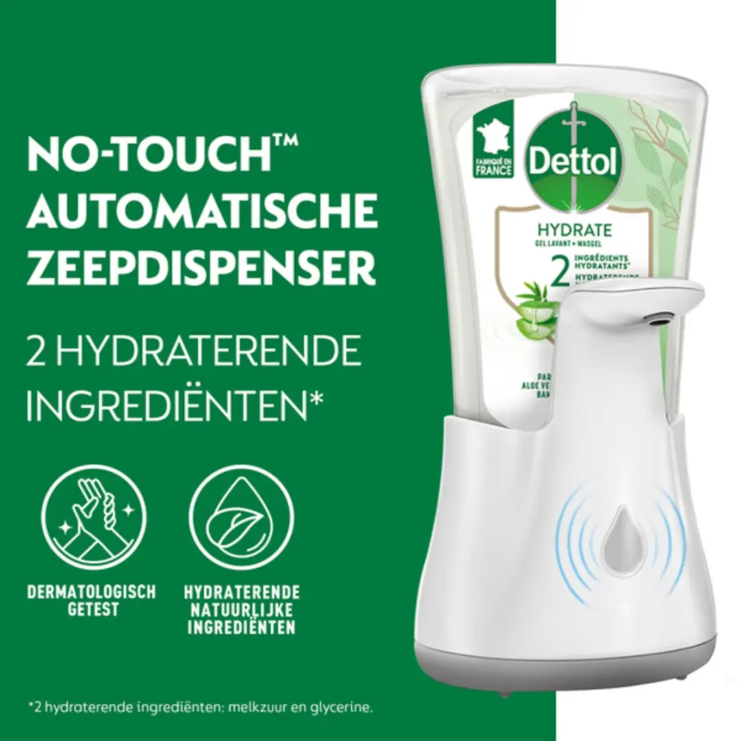 Dettol Automatische Zeepdispenser No-Touch - 250ml - 20 Stuks