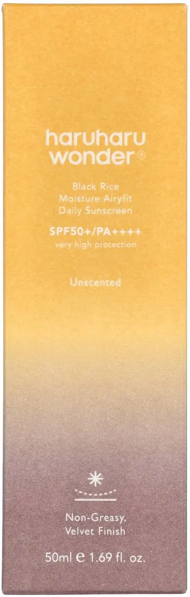 Haruharu Wonder Black Rice Moisture Airyfit Dagcrème SPF 50+ - 50ml