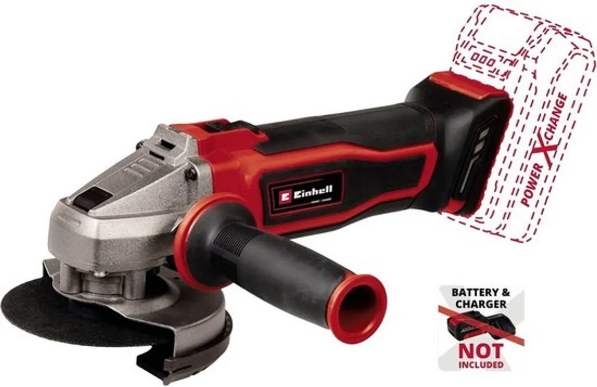 Einhell Power X-Change TE-AG 18/115 Q Li Haakse Accuslijper 18V