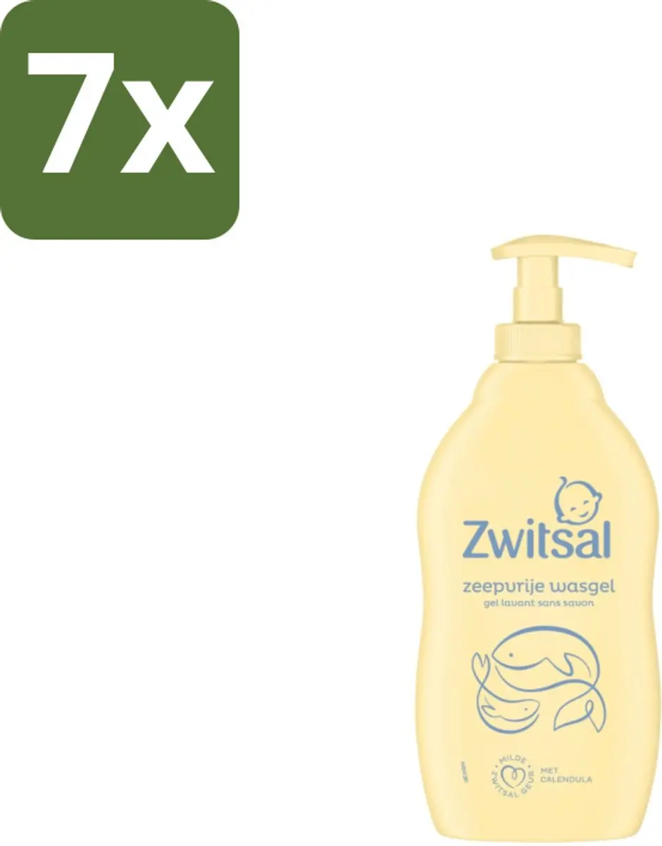 Zwitsal Zeepvrije Wasgel 400ml