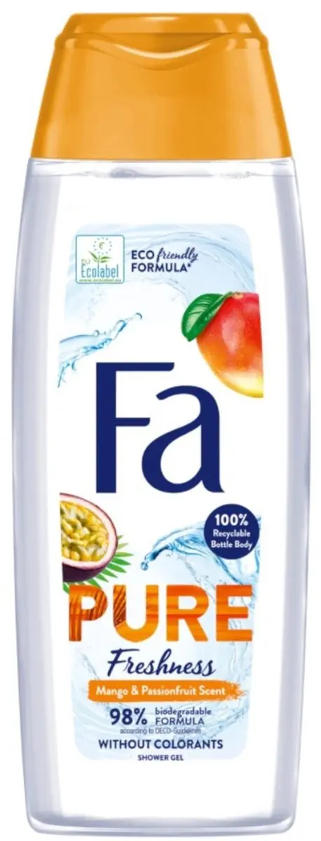 Fa Pure Freshness Douchegel Mango & Passievrucht 250ml - 4x250ml
