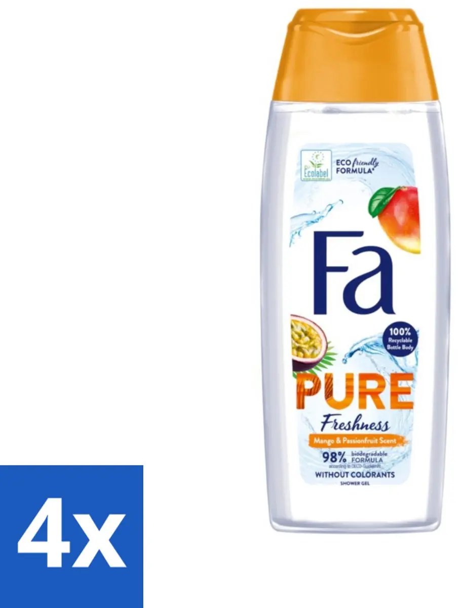 Fa Pure Freshness Douchegel Mango & Passievrucht 250ml