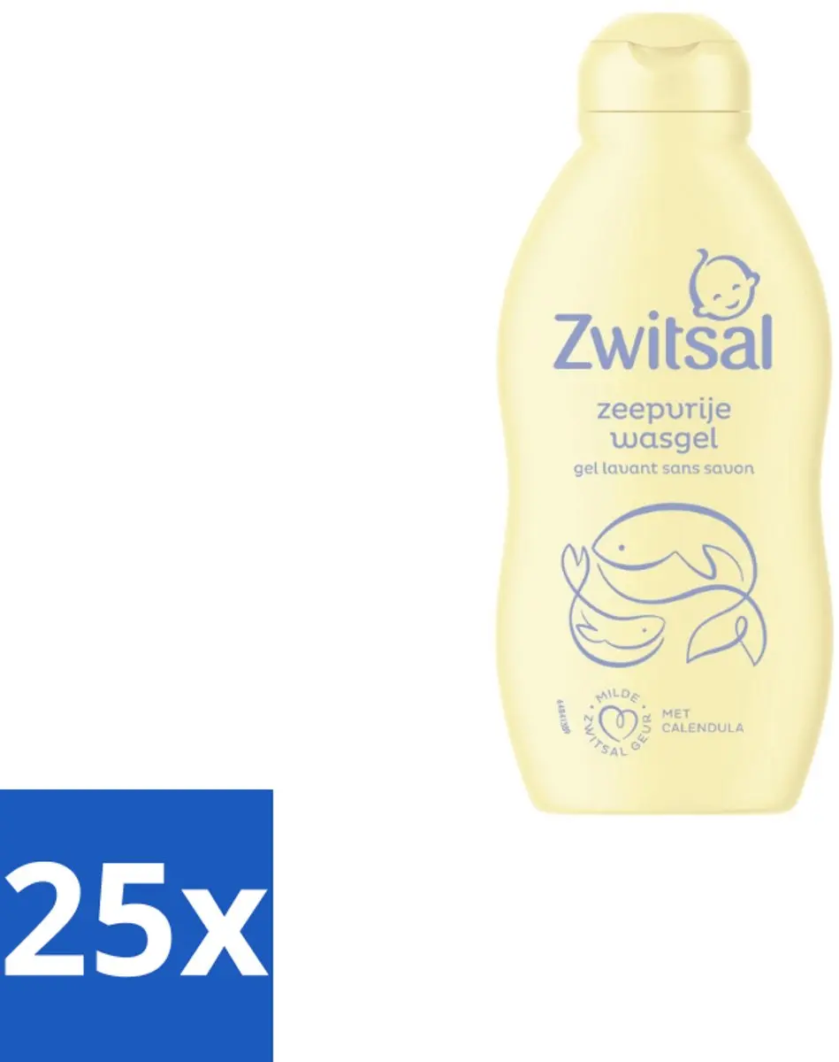 Zwitsal Zeepvrije Wasgel 200ml
