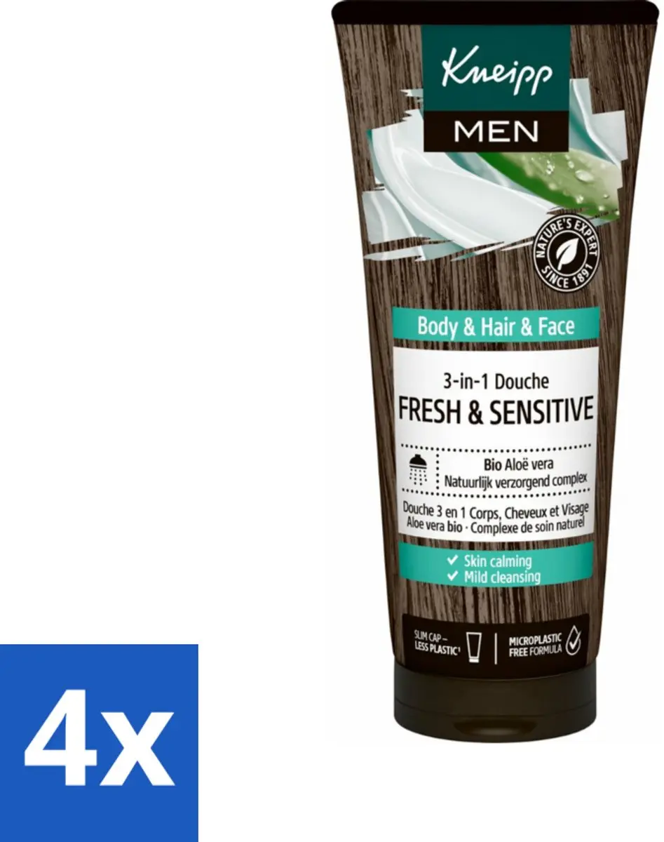 Kneipp Men Fresh & Sensitive Shampoo & Douche 200ml