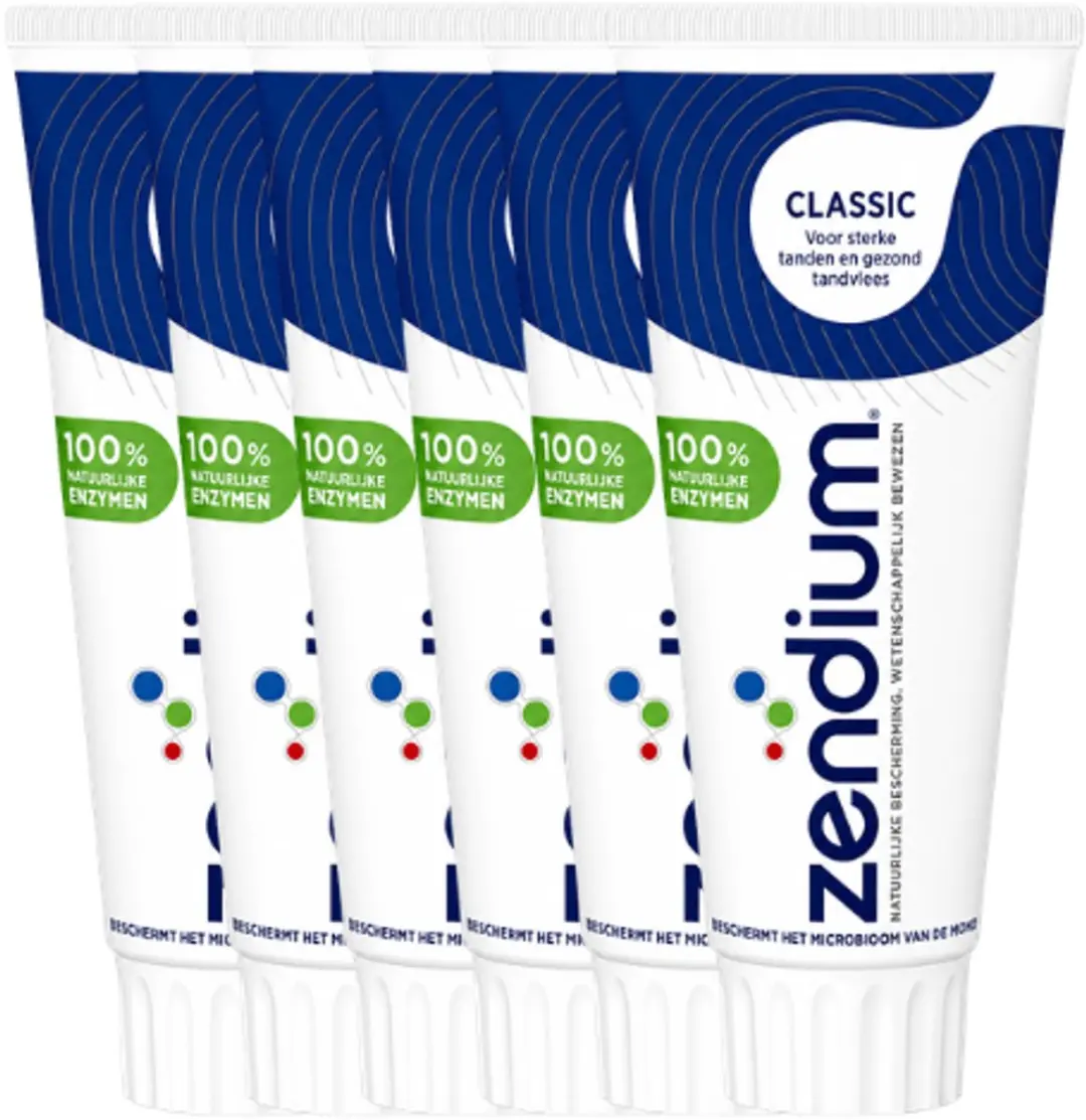 Zendium Classic Tandpasta 6x75ml
