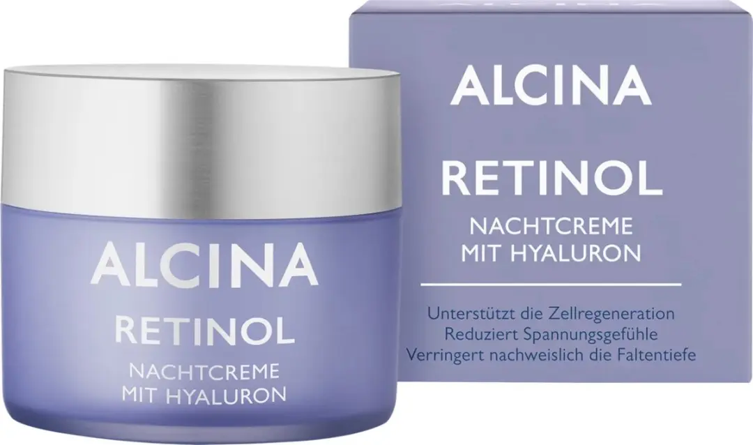 Alcina Retinol Nachtcrème met Hyaluronzuur 50ml