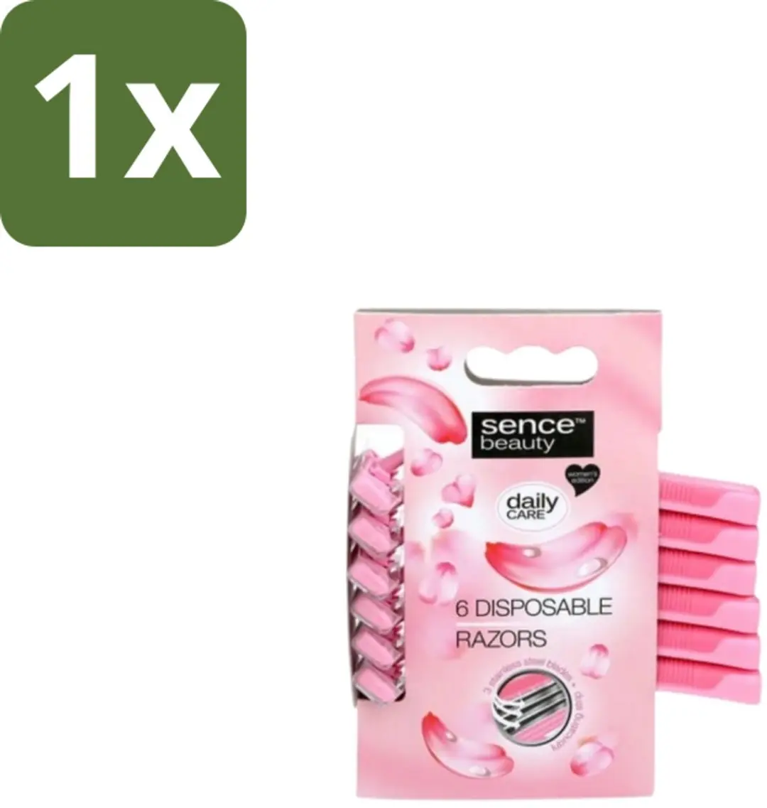 Sence Wegwerpscheermes Comfort Grip 6-delig