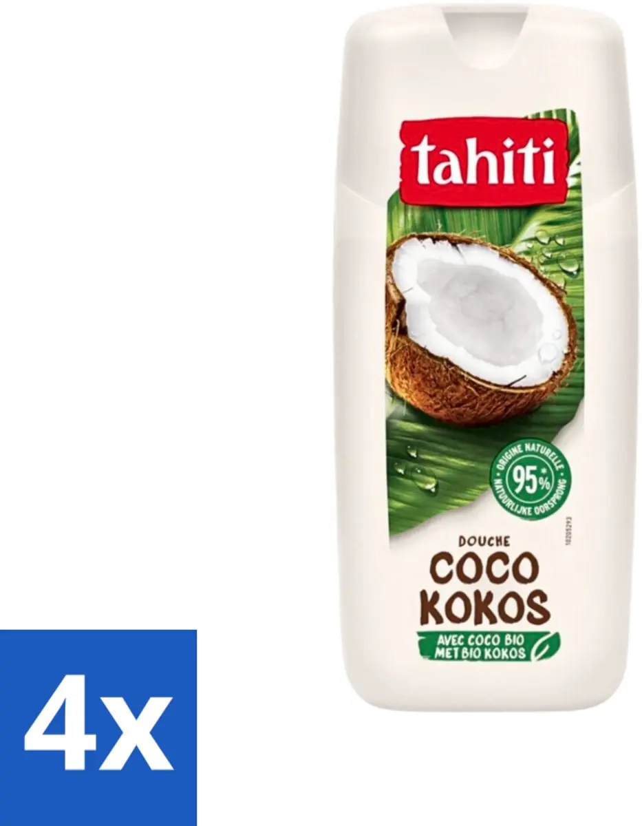 Tahiti Douchegel Biologisch Kokos 300ml