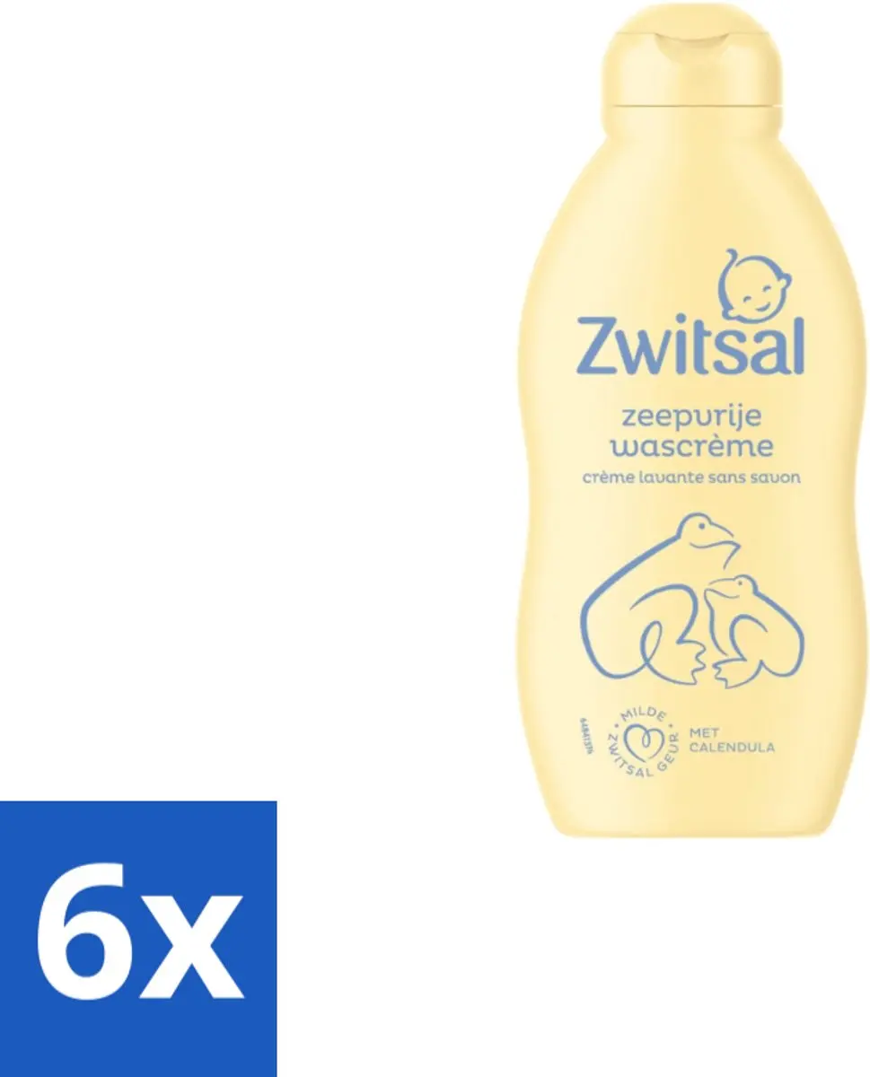 Zwitsal Zeepvrije Wascrème 200ml