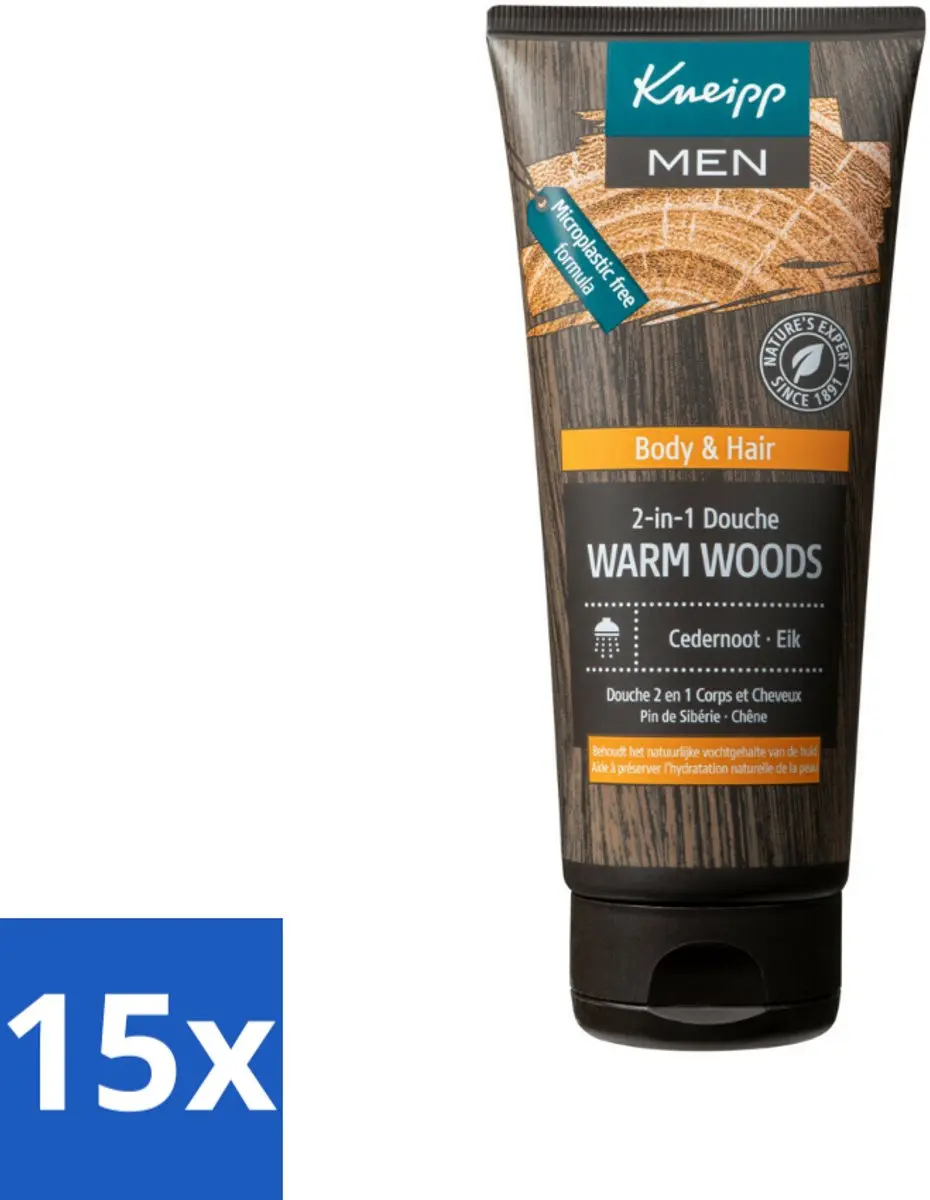 Kneipp Men Warm Woods Douchegel 200ml