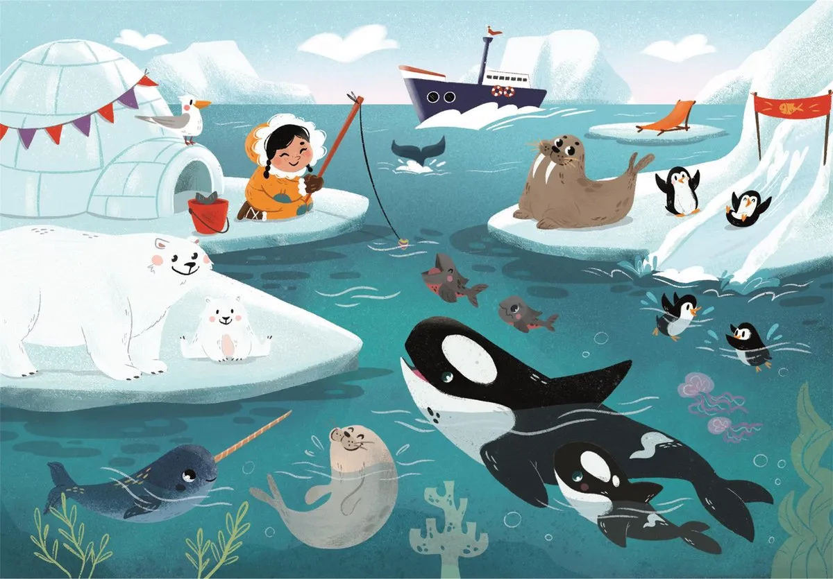 Clementoni Life at Sea Kinderpuzzel 120 Stuks - Multikleur