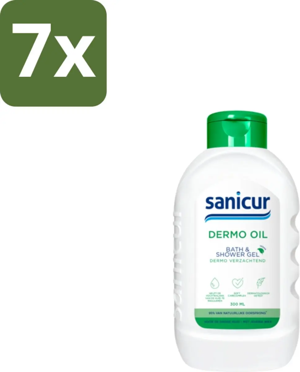 Sanicur Bath & Showergel Dermo-Oil 300ml
