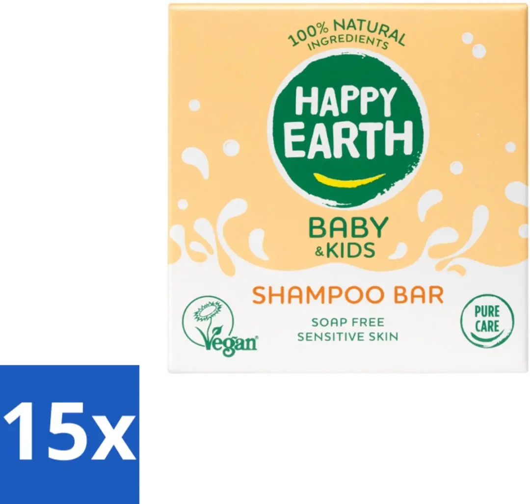 Happy Earth Baby & Kids Shampoo Bar 50g