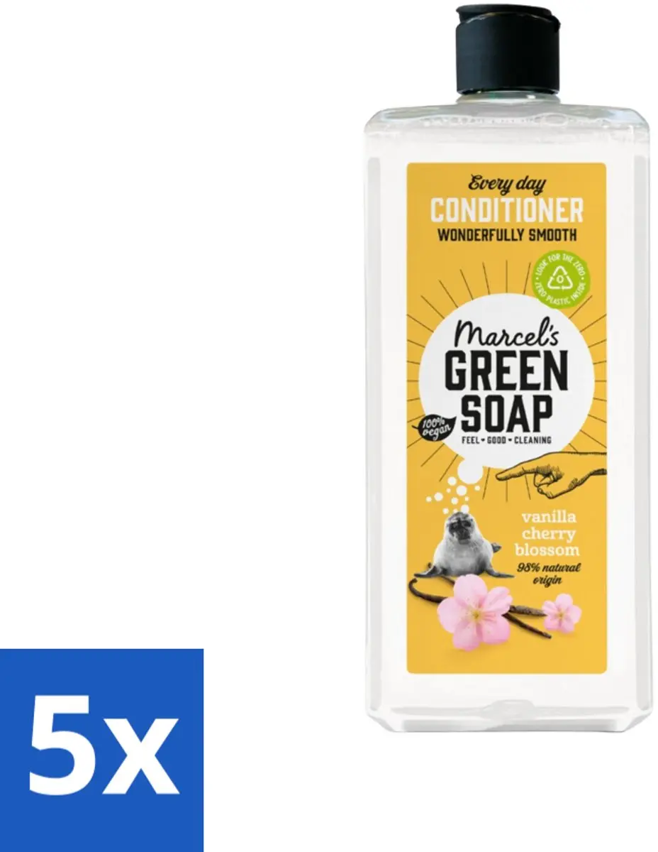 Marcel's Green Soap Conditioner Vanilla & Cherry Blossom 1500ml