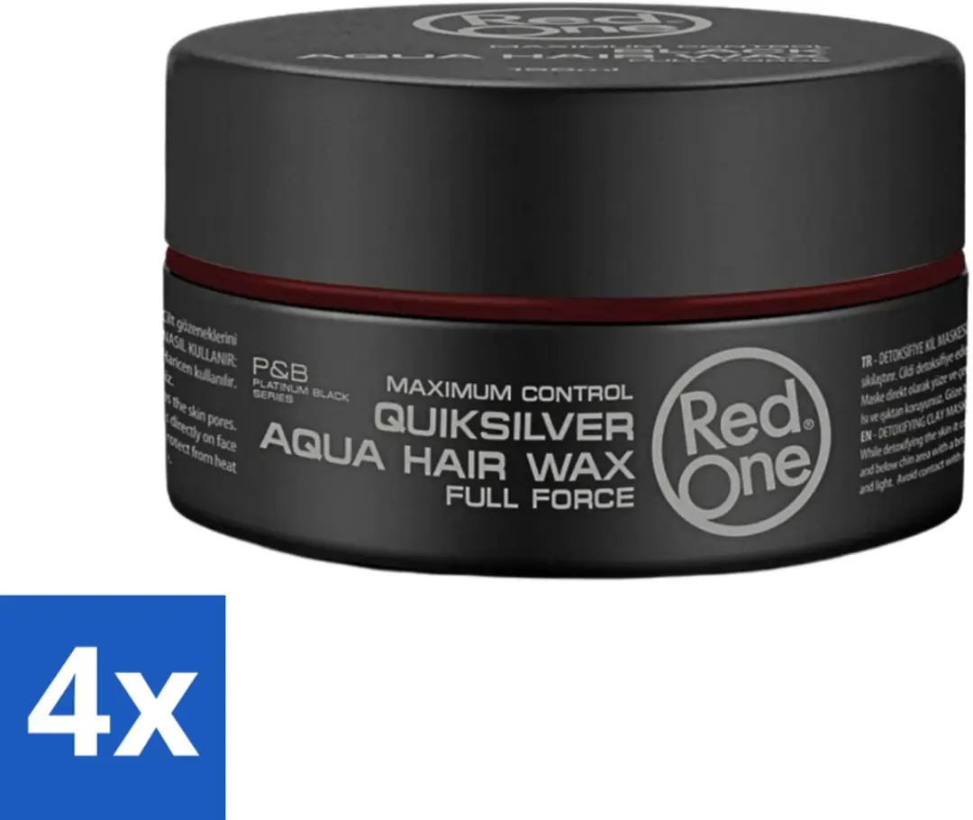Red One Quicksilver Aqua Hair Wax 150ml