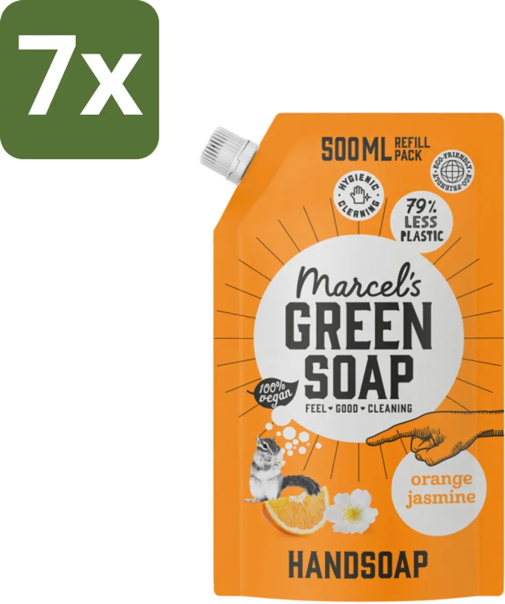 Marcel's Green Soap Handzeep Navulling 500ml