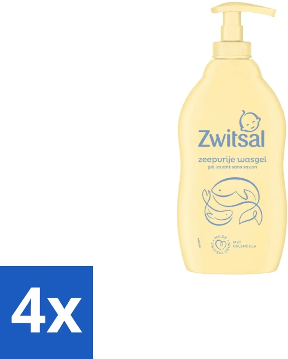 Zwitsal Zeepvrije Wasgel 400ml