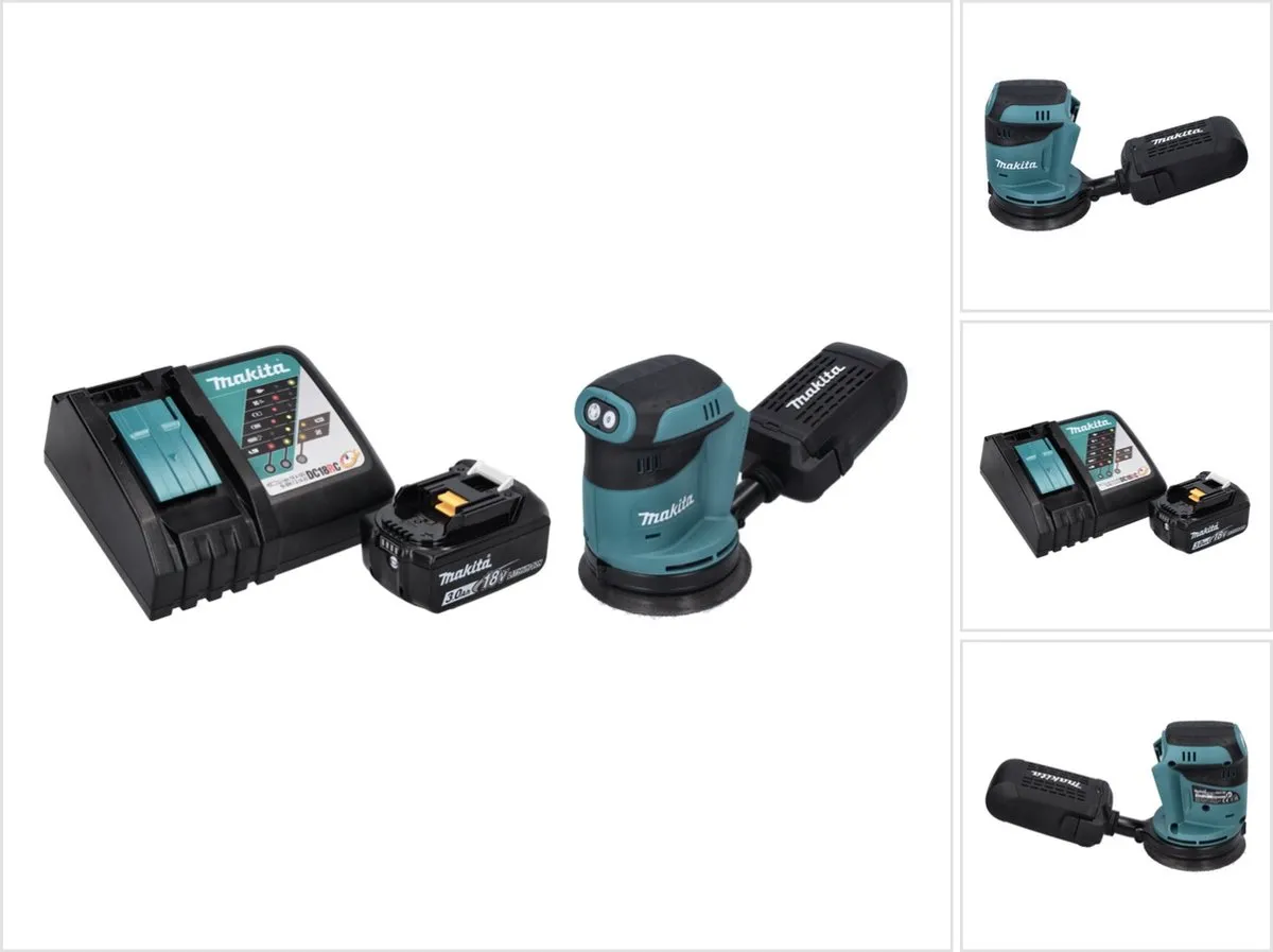 Makita DBO180RF1 Excentrische Schuurmachine 18V