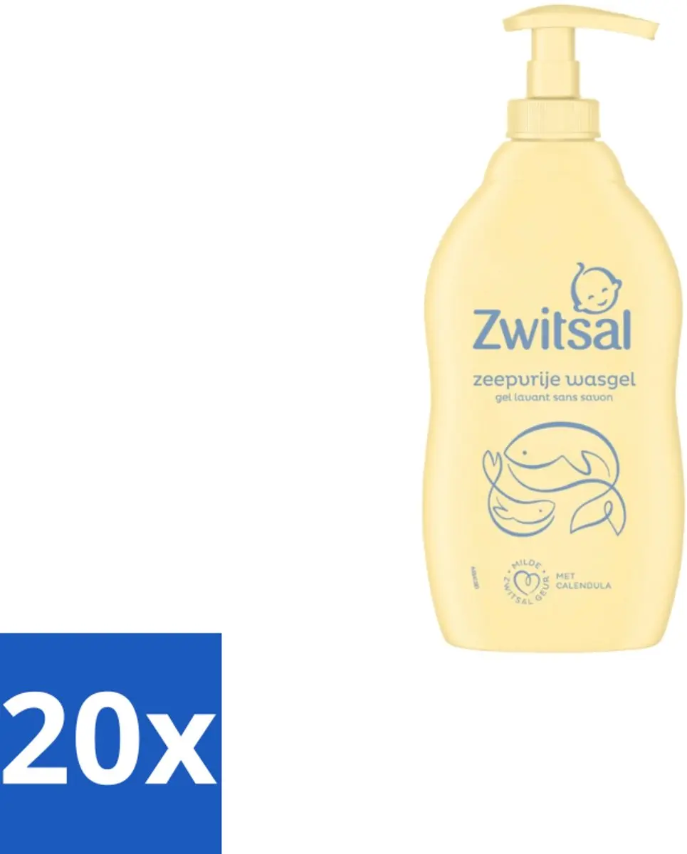 Zwitsal Zeepvrije Wasgel 400ml