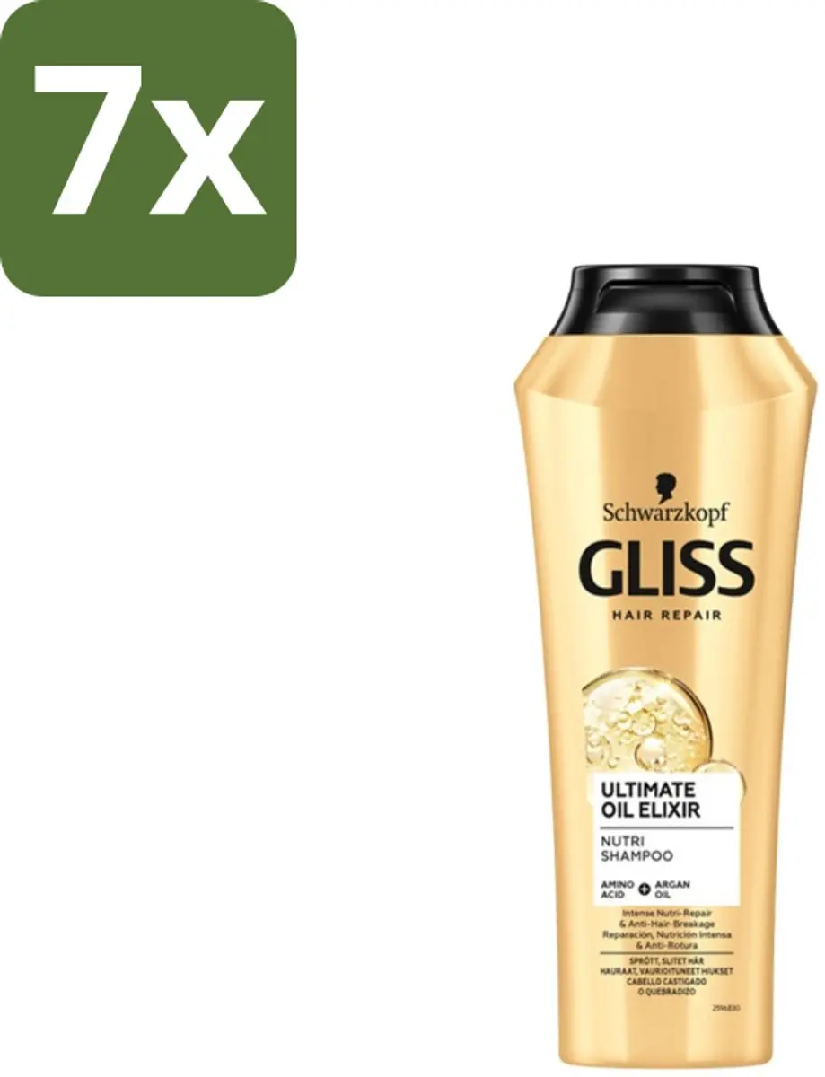 Gliss Kur Ultimate Oil Elixir Shampoo 250ml