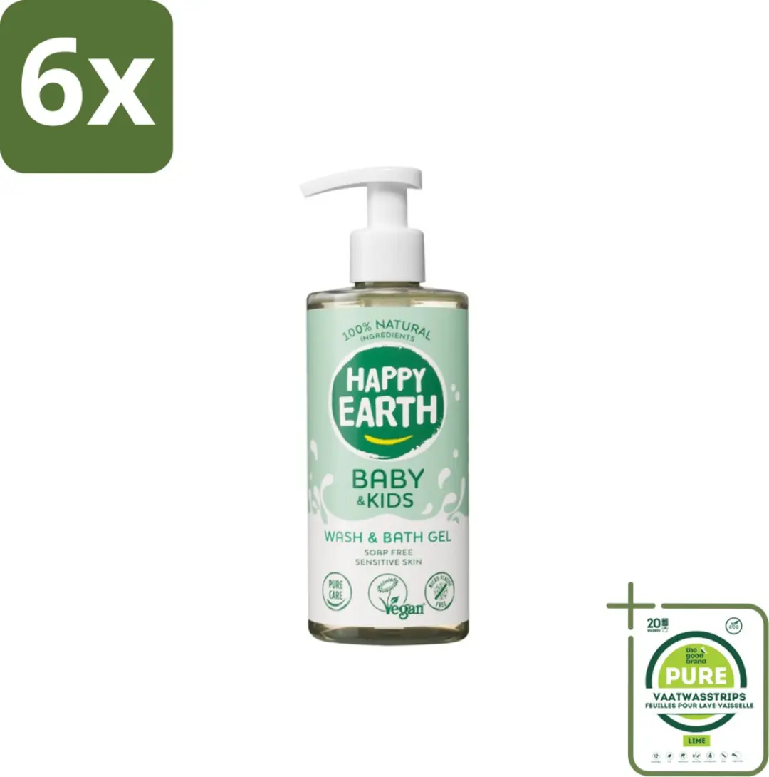 Happy Earth Wasgel Baby & Kids 300ml