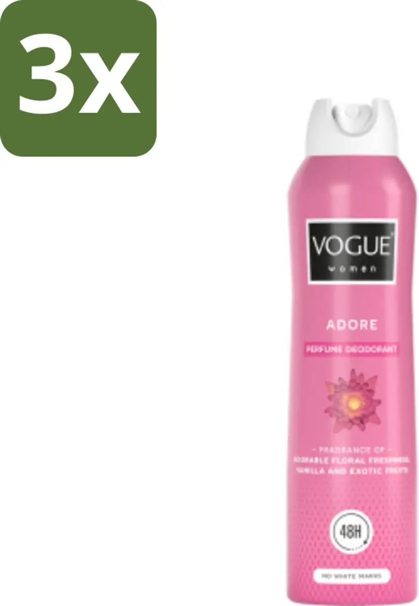 Vogue Adore Deodorant 150ml