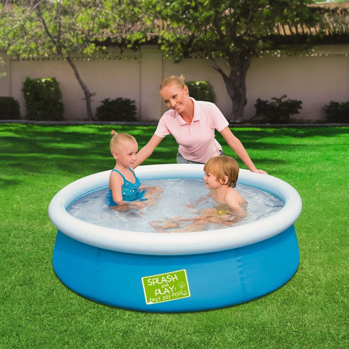 Bestway Mini Fast Zwembad 152x38cm - 477L Groen - afbeelding 5 van 5