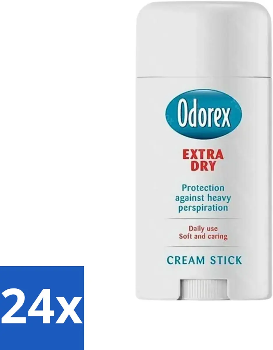 Odorex Extra Dry Stick 40ml - 24 Stuks