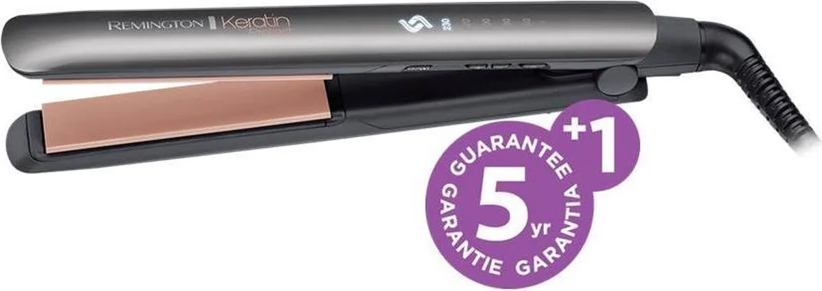 Remington S8598 Keratin Protect Stijltang - 5 standen - Metallic Grijs - afbeelding 6 van 6