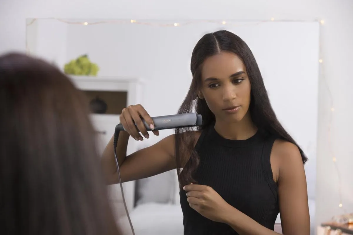 Remington S8598 Keratin Protect Stijltang - 5 standen - Metallic Grijs