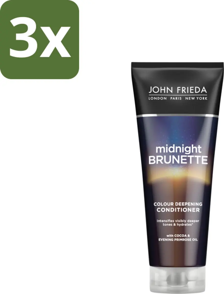 John Frieda Midnight Brunette Conditioner 250ml
