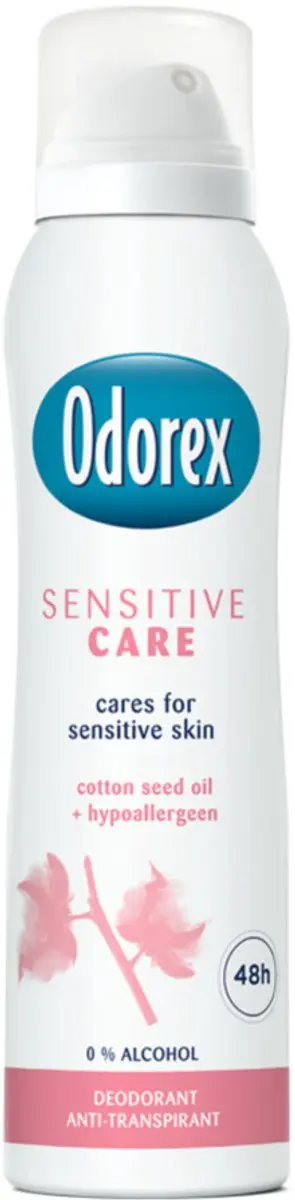 Odorex Deodorant Spray Sensitive Care 150ml - 12 Stuks