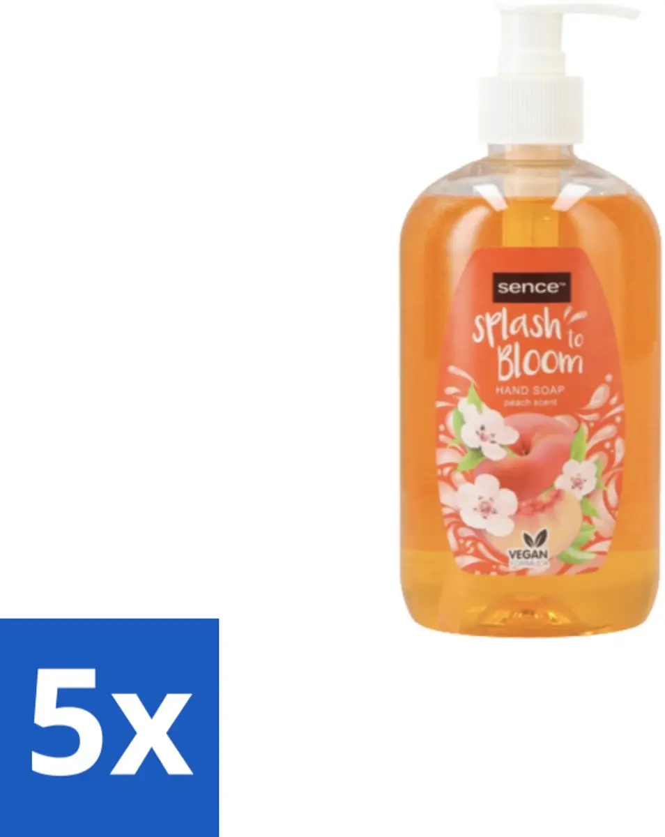 Sence Splash To Bloom Peach Handzeep 500ml