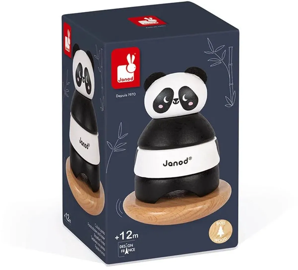 Janod Stapeltuimelaar Panda 8188 - Multi