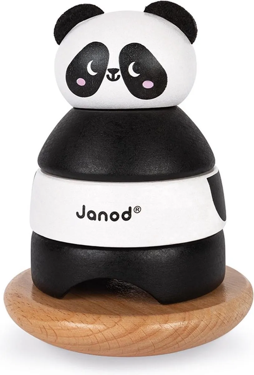 Janod Stapeltuimelaar Panda 8188 - Multi