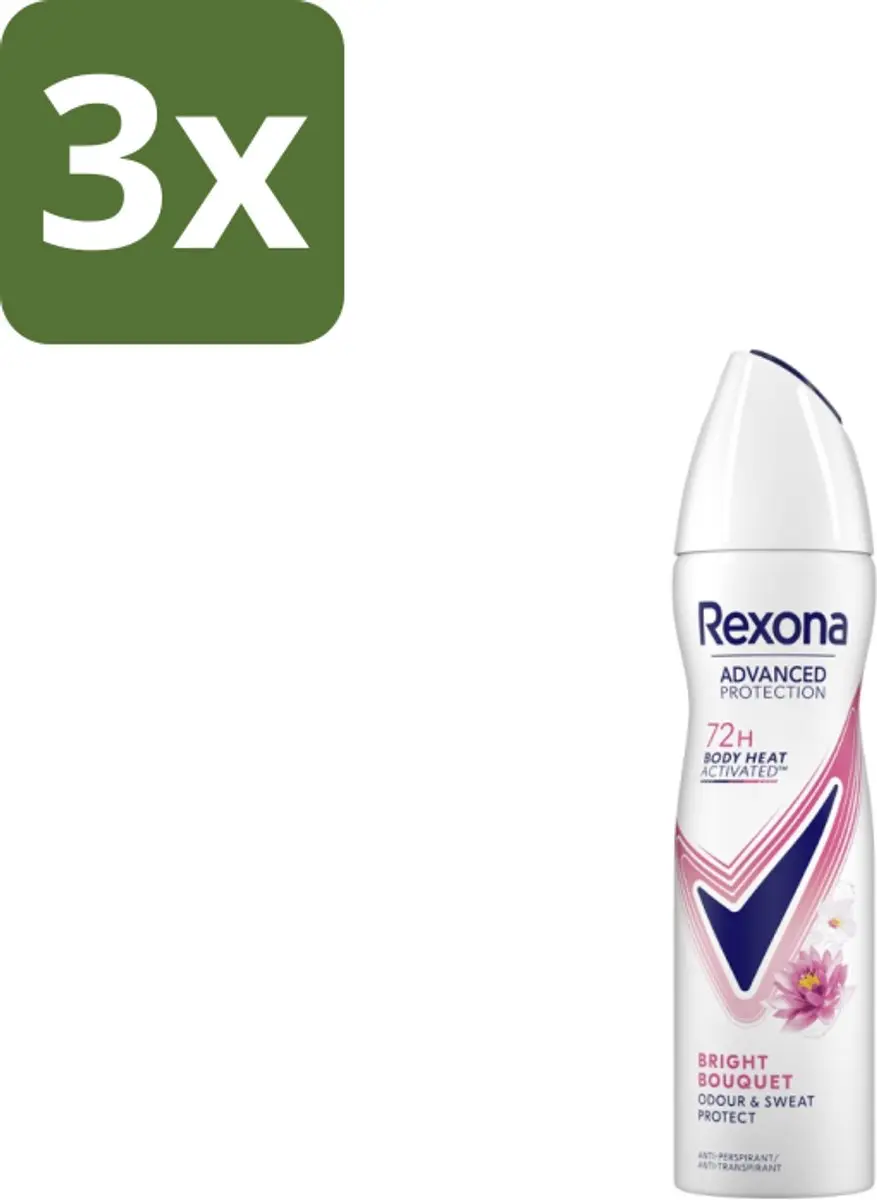 Rexona Women Advanced Protection Bright Bouquet Deo Spray 150ml
