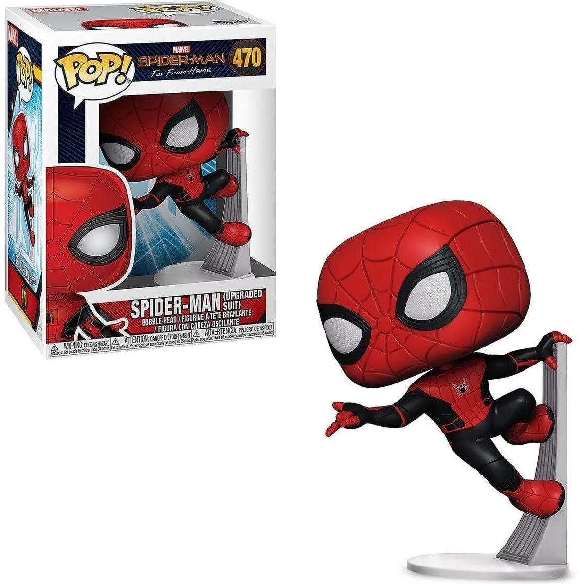 Funko Pop! Marvel Spider-Man Far From Home Upgraded Suit FUN39898