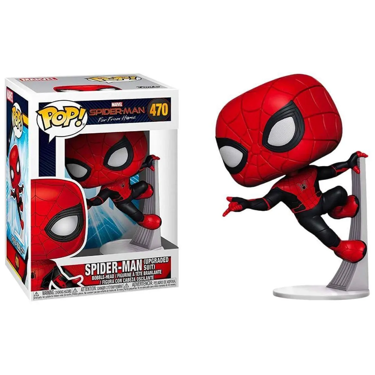 Funko Pop! Marvel Spider-Man Far From Home Upgraded Suit FUN39898 - Bonte kleuren