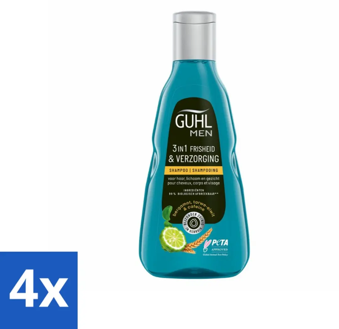 Guhl 3-in-1 Shampoo Freshness & Care Man 250ml