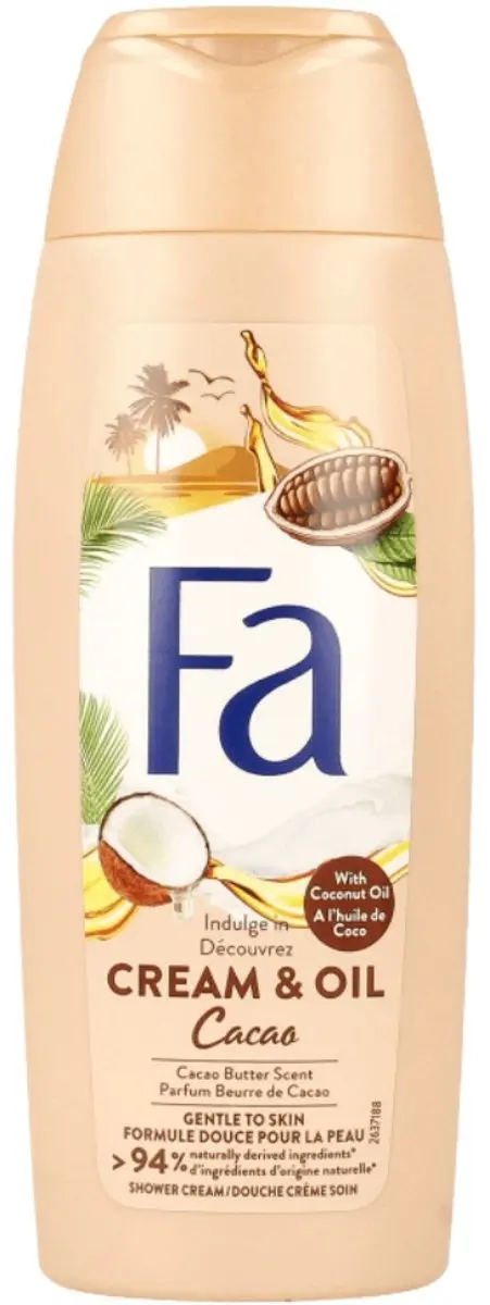 Fa Douchecrème Kokosnoot & Cacaoboter 250ml - 10 Stuks