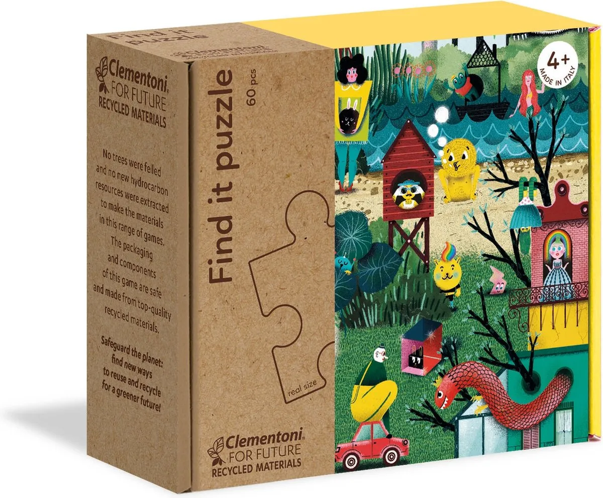 Clementoni Find it Puzzle Herfst 60 Stuks - Multicolor - afbeelding 4 van 5