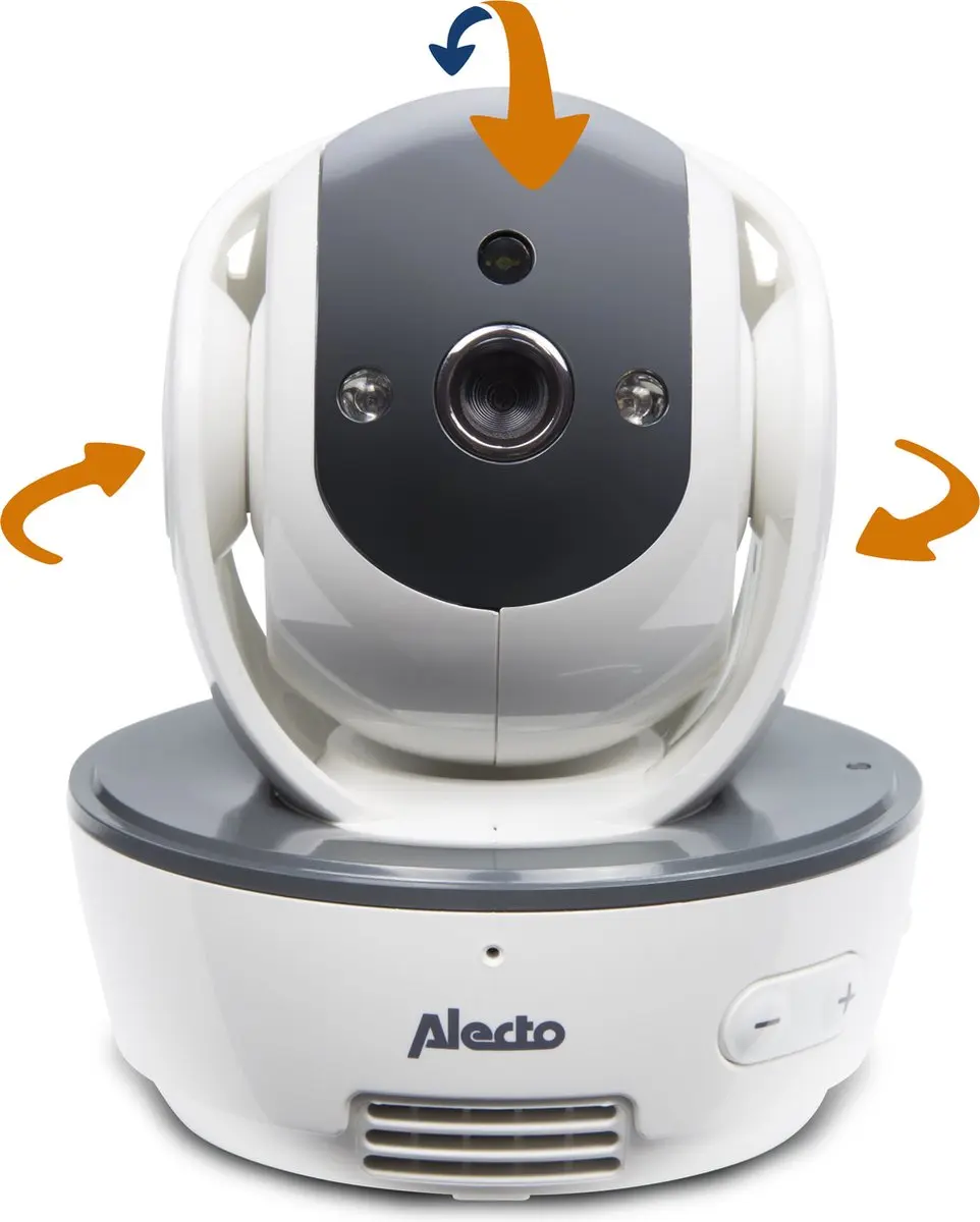 Alecto DVM200 Bundel Babyfoon - 2 Camera's 4.3" Wit