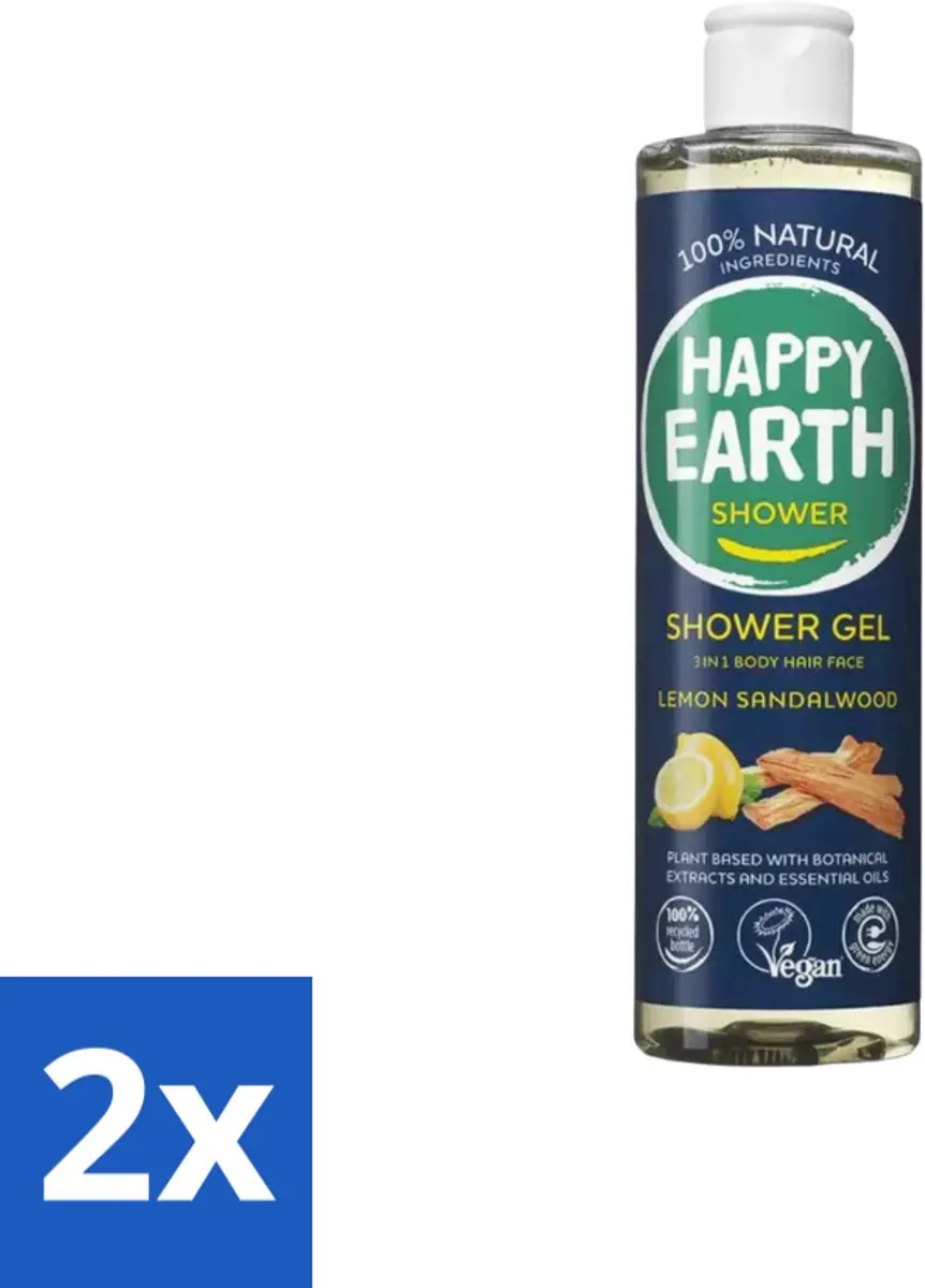 Happy Earth Men Protect Douchegel 300ml