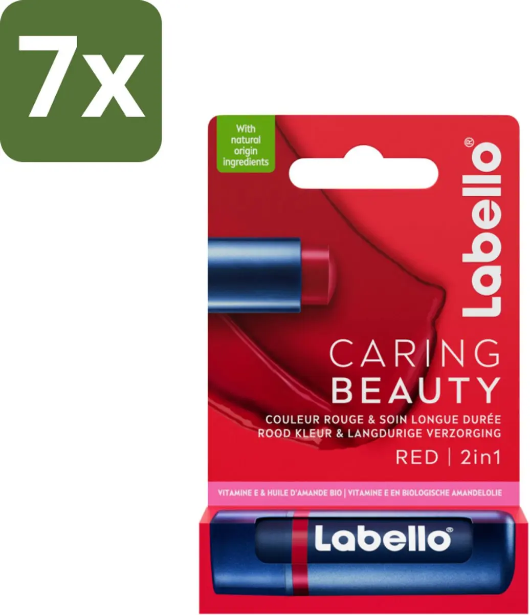 Labello Caring Beauty Red Lippenbalsem