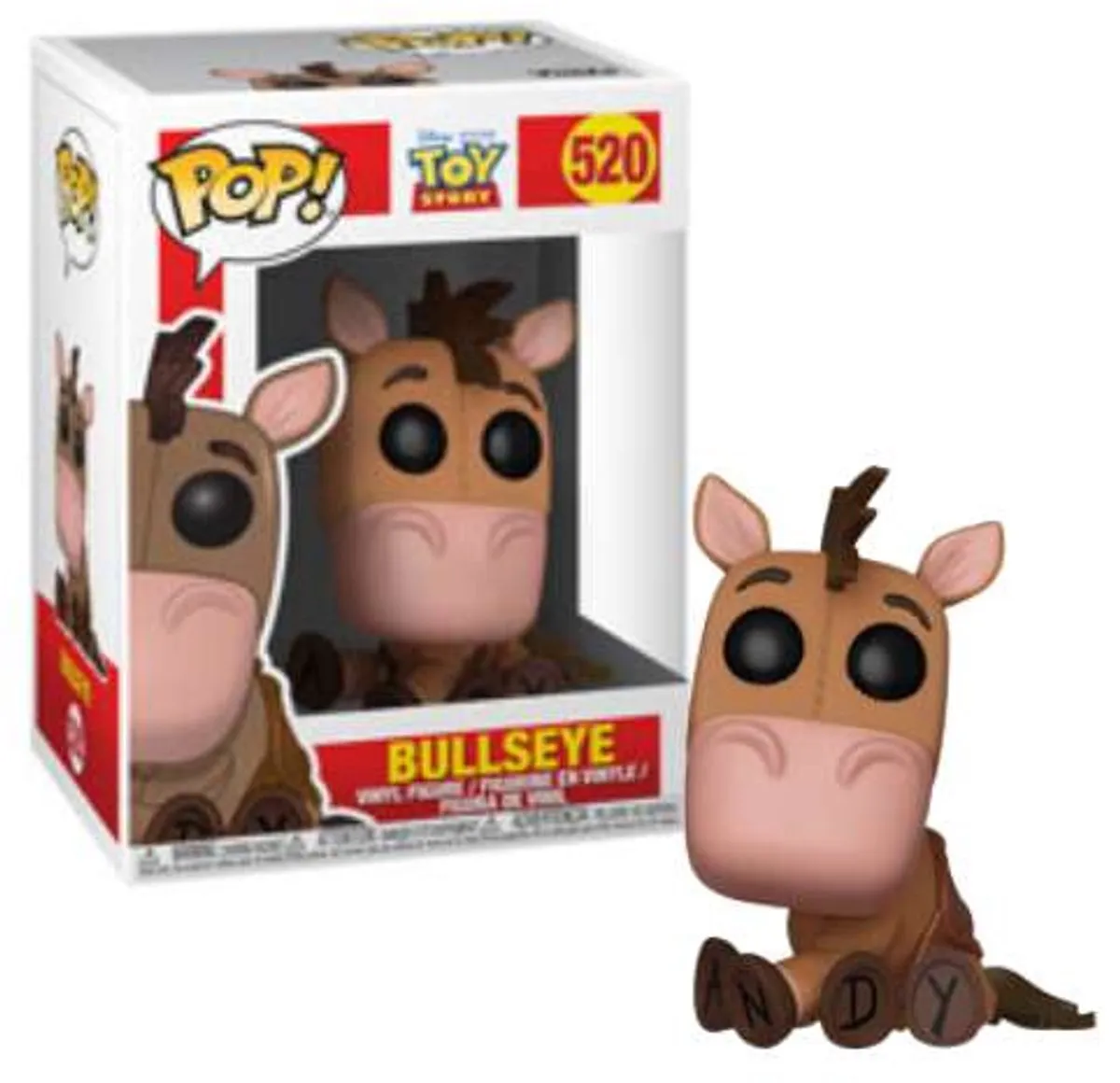 Funko POP! Bullseye Toy Story Figuur FUN37013 - 10cm - Multicolor