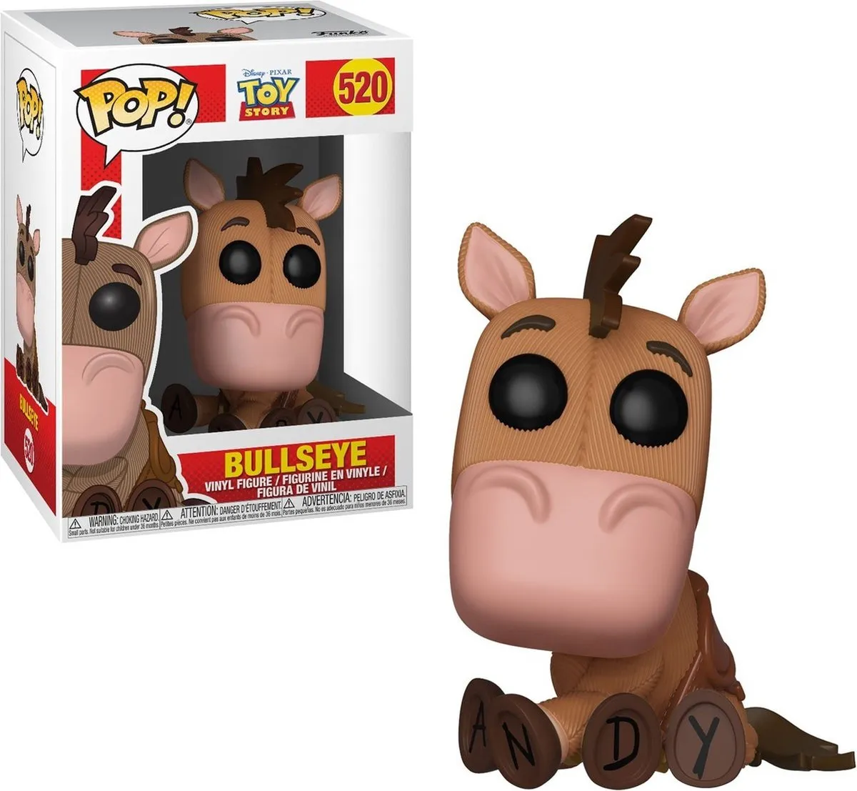 Funko POP! Bullseye Toy Story Figuur FUN37013 - 10cm - Multicolor