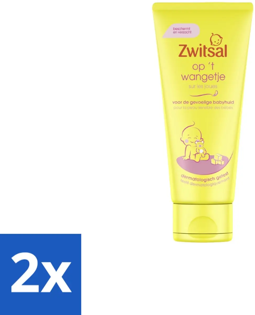 Zwitsal Gezichtscrème Op 't Wangetje 100ml